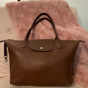 Longchamp All Leather Bag